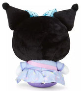 Feelin' like you need a vacation big time? Wherever that paradise may be, you can always dream big about it with the Sanrio in Vacation Mode Kuromi Plushie - maybe some day you can take it with you! With passport in hand, and real-zip side bag, this adorable travel companion is ready for any adventure.
Fitted in lovely leisurely attire with a bag strapped around their waist, they are all set to go! Their cute outfits and cheerful expressions will bring a smile to your face as you explore new places togethe